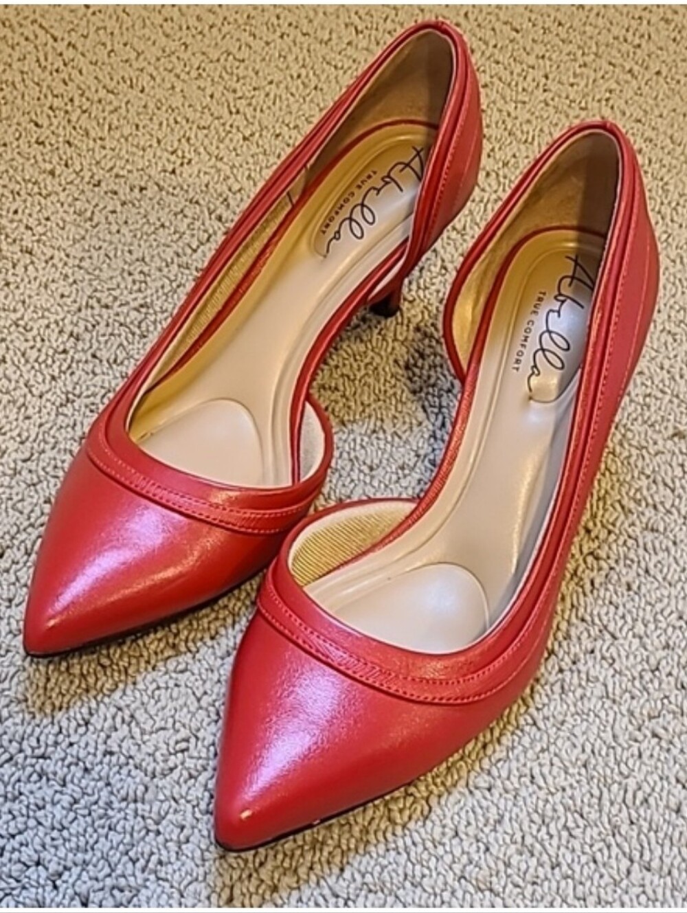 Abella Red Heels Shoes